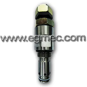 Komatsu Excavator Pc200 Hydraulic Cartridge Type Main Service Pressure Relief Valve 