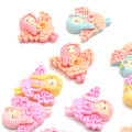 Ziemlich neueste 2020 neuartige Harzperlen flacher Rücken Flügel Mädchen Körper Cartoon-Stil Kawaii Beliebte Cabochons für Craft Decor Aufkleber