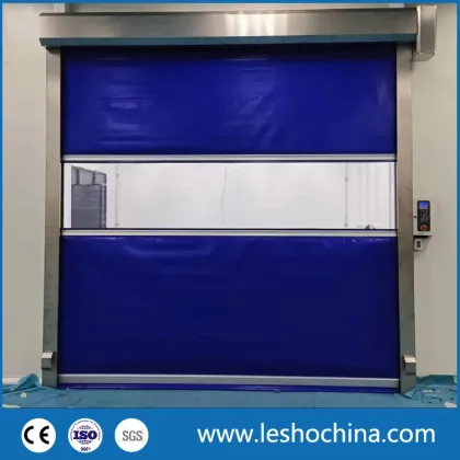 Industrial PVC High Speed Roll up Doors