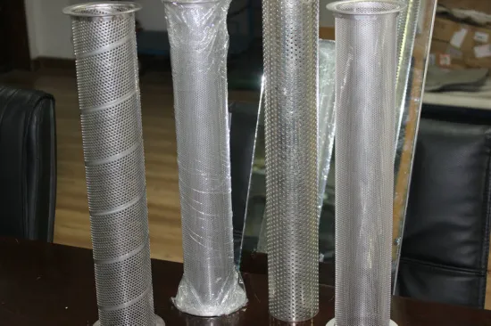 304 / 316l Stainless Steel Wire Mesh Filter Cylinder For Water Filters