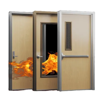 High-Quality Fireproof Aluminium Doors and Windows Package: MDFW80