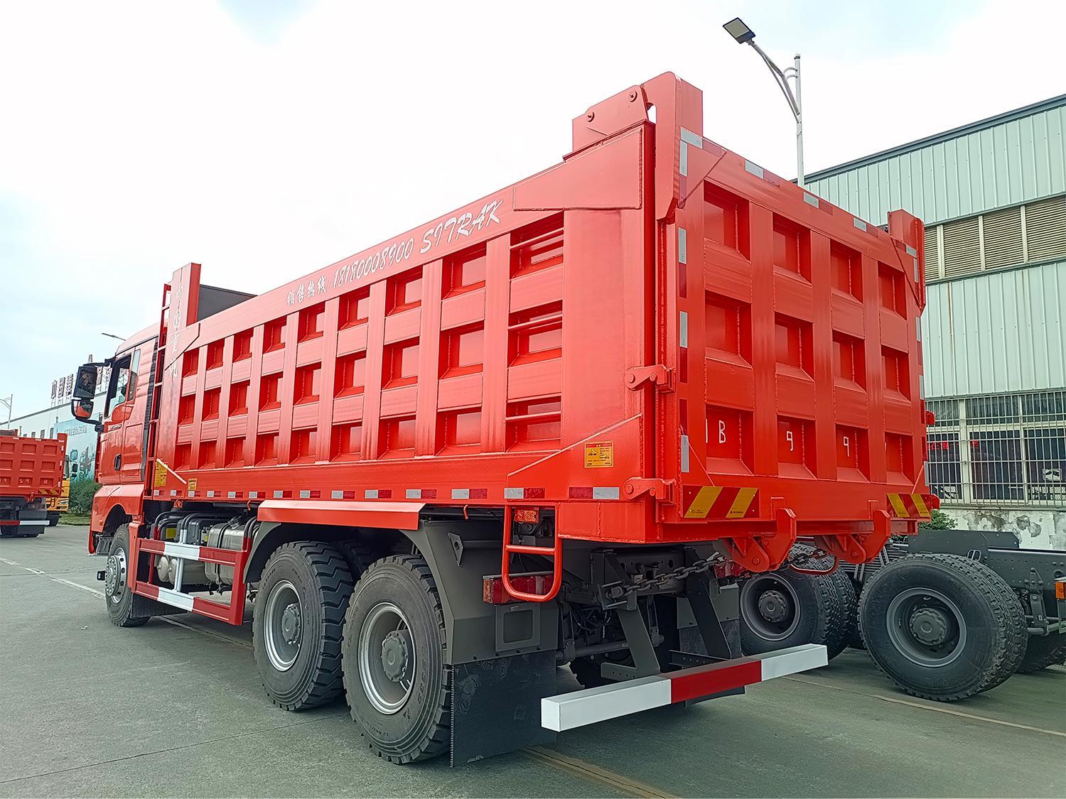 how to dump a dump truck