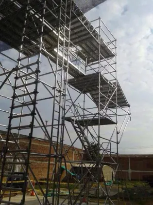 Allround Layher Ringlock Scaffolding System for Building Work