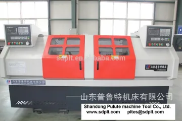 Twin Spindle CNC Lathe TCK6236X2 double CNC Controller