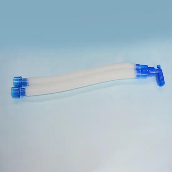 Hose connected to breathing circuit