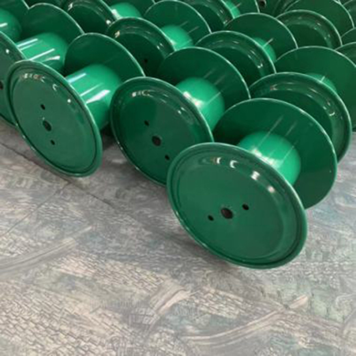 Катушка с проволокой с двойными стенками