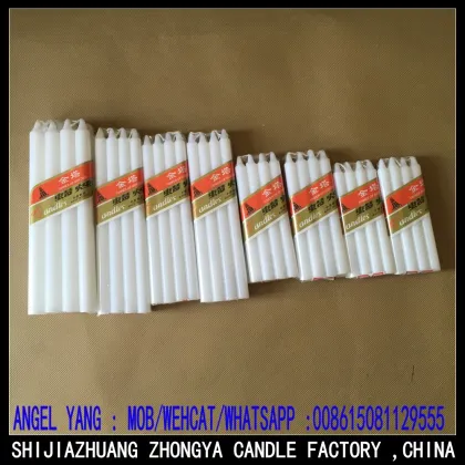 OFF WHITE COLOR CANDLE HATTI MARKET