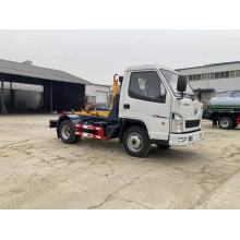 4x2 manual arm small roll off garbage truck