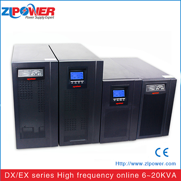10kVA/8kw High Frequency Online UPS Single Phase Pure Sine Wave UPS with CE Certificate