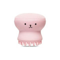 Brosse de nettoyage manuel de silicone de poulpe d&#39;animal mignon