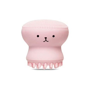 Cute Animal Octopus Silicone Manual Cleaning Brush