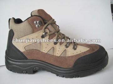 suede leather s1p pu injection shoes