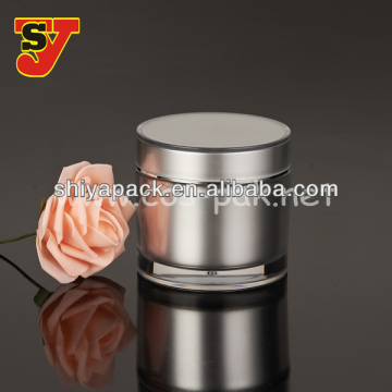 100gram 200gram Round Acrylic Jar for Shik Care