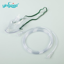 oxígeno ajustable convencional quirúrgico del hospital con máscara
