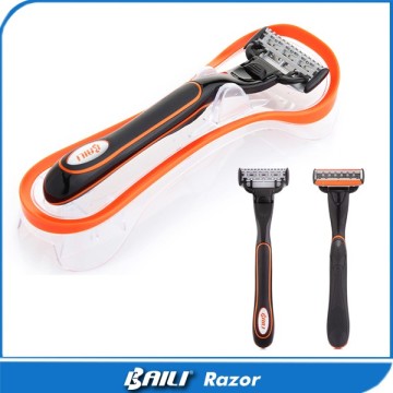 Salon Baber Razor 5 Blades Cut Throat Manual Shaving Razor