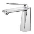 Modern Chrome Single Handle Basin Faucet