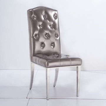 Neoclassical Dining Room Furniture/ Stainless Steel Chair 377