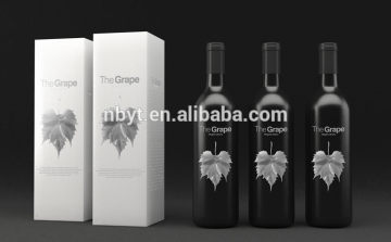 2016 Customized Großhandel luxuriöser Verpackungskarton Rotwein Geschenkbox aus geprüften Fabrik direkt Verkauf