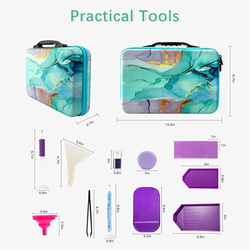 Moda Pattern Painting Tool Storage Box