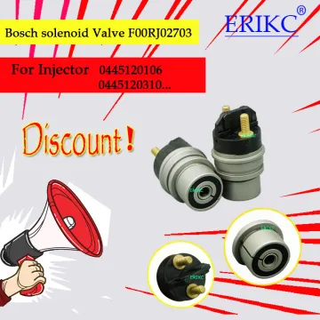 Erikc F00rj02703 Bosch Fuel Injector Solenoid F 00r J02 703 Bosch Injector Solenoid Valve F00r J02 703