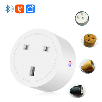 BSD48 UK TUYA BLE MEESH ENERGY Monitor Smart Plug con personalización de firmware ESP32