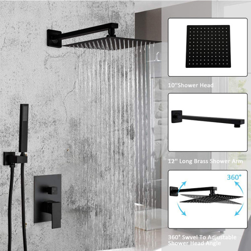 Thermostatic Shower Set Shower Faucet Handle Valve Bathroom Fixtures Supplier