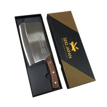JHY Special Quality Wooden Handle Stainless Steel Heavy Duty Chopping Bone Cutter Knife: The Ultimate Kitchen Tool for Professional and Home Use
