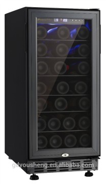 New smaller size 33 bottles wine cooler with compressor R600A gifts wine fridge for promotion in Christmas New year