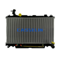 TONGSHI Aluminum Plastic 2 in 1 Hybrid Passenger Car Radiator for TOYOTA RAV4 SCA 03- AT