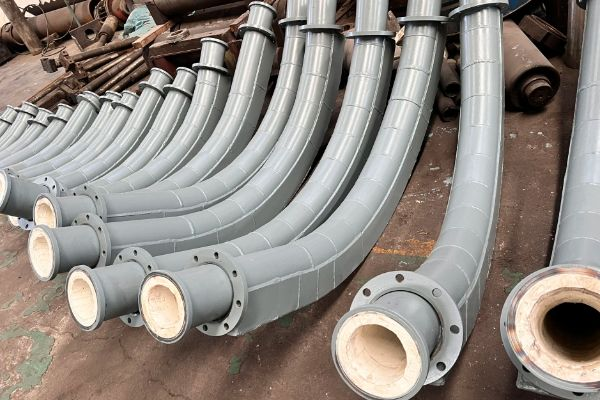 Ceramiczne producenci łokcia odpornych na zużycie Ceramic Patch Wear-resistant Elbow Manufacturers