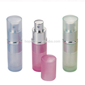 48ml round shape plastic perfume bottle logo can be printed
