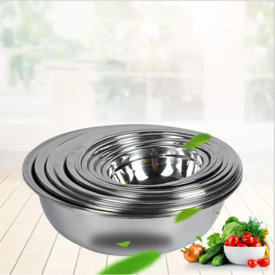 Non-magnetic anti-side stainless steel soup bowl thickening
