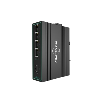 Industrial Ethernet Switches: 10 Models with 100GB, 5 to 24 Ports, DIN Rail Mounting, Gigabit, POE, Fiber Support - Managed & Unmanaged Options