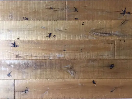 Oak wood floor cherry