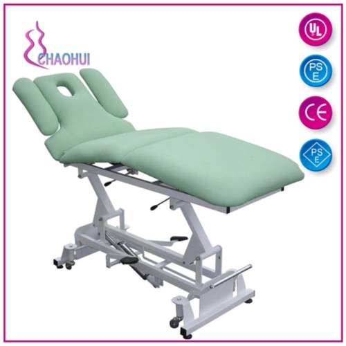 Conventional hydraulic beauty bed