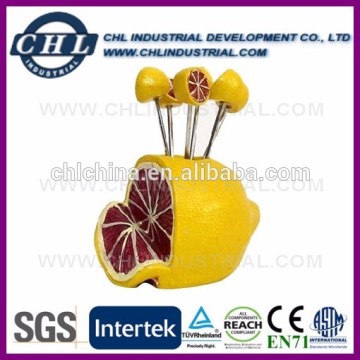 Promotional factory direct fruit fork set