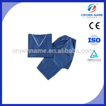 shirt and pants Doctors nonwoven scrub gown