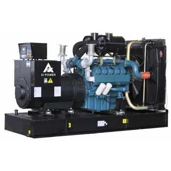 AI POWER 500kVA/400kW Diesel Generator Set with Doosan Engine and Leroysomer Alternator