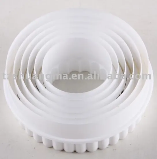 6PCS ROUND SHAPE COOKIE CUTTER