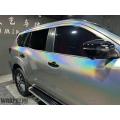 Glossy Laser Silver Car Wrapping 1.52*18M