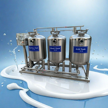 Automatic CIP Plant Washing System for Juice, Milk, and Beverages