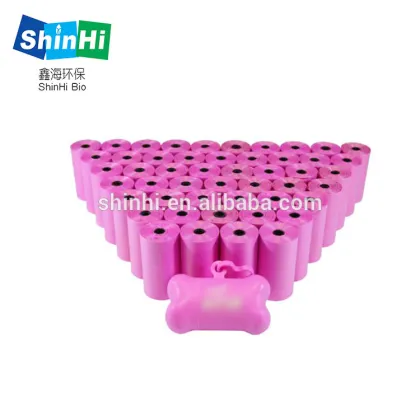 Biodegradable Compostable Friendly Pet Dog Waste Bags