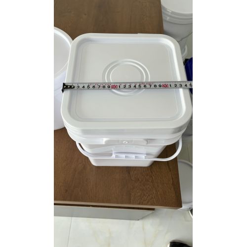 Custom Food Packing Square Plastic Bucket with lids