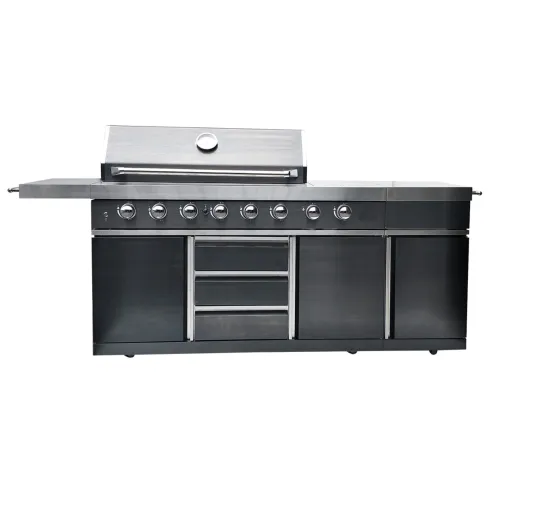6 Burner Outdoor Kitchen BBQ