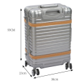 Fashionable Titanium Luggage Carry on