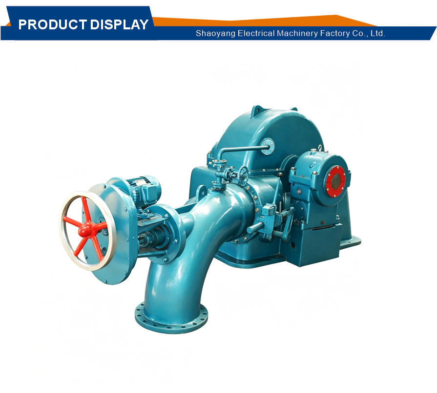 Small flow cross flow turbine