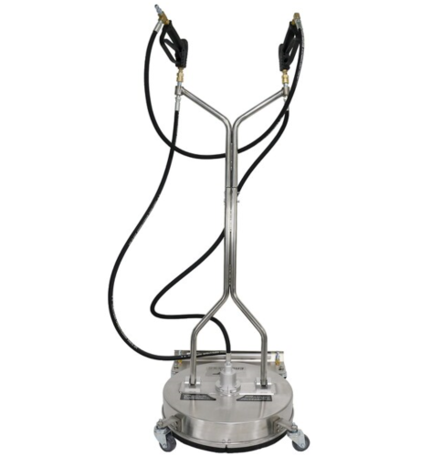 Stainless Steel 24 &quot;Surface Cleaner Dual Tirgger