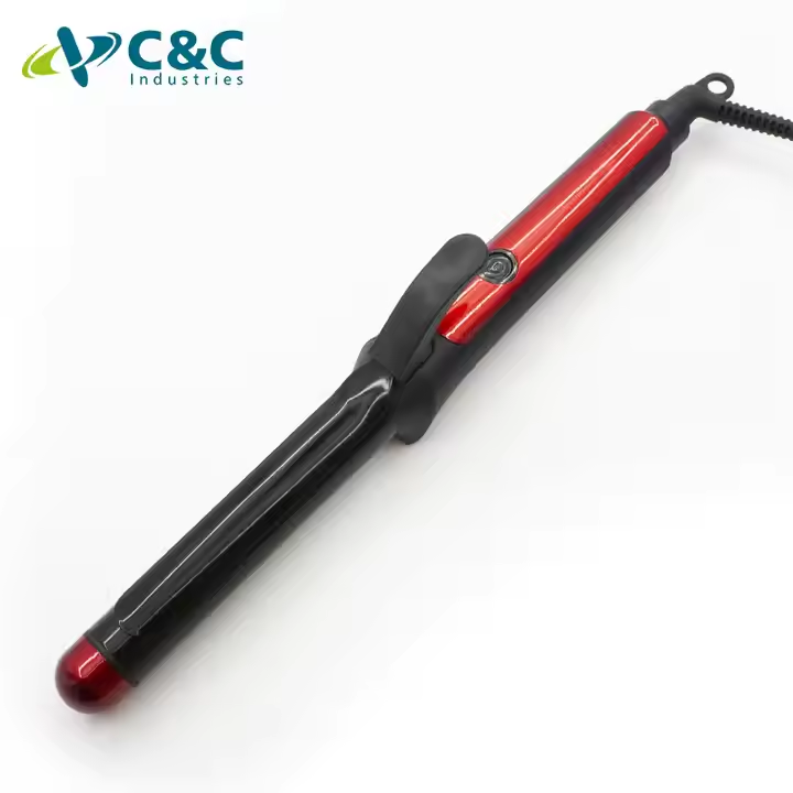 Rizador de cabello de iones de cerámica profesional