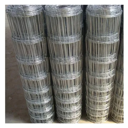 Galvanized Hinge Knot Field Fence Red Brand