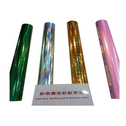 Hot stamping foil for paper plastics